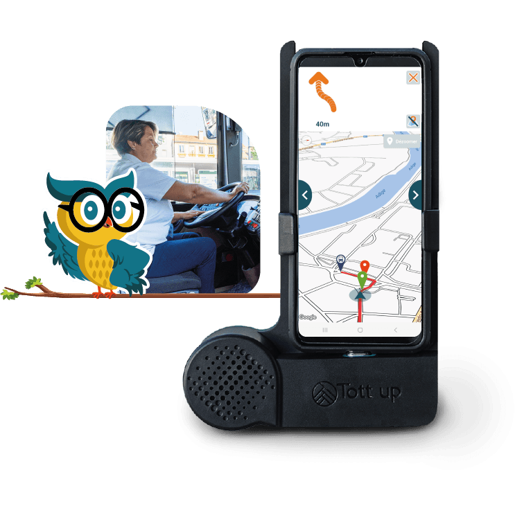 Tott up gps de formation pour chauffeurs et operateurs